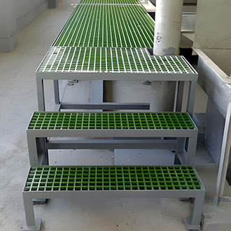 Fiberglass Grating Floor Platforms