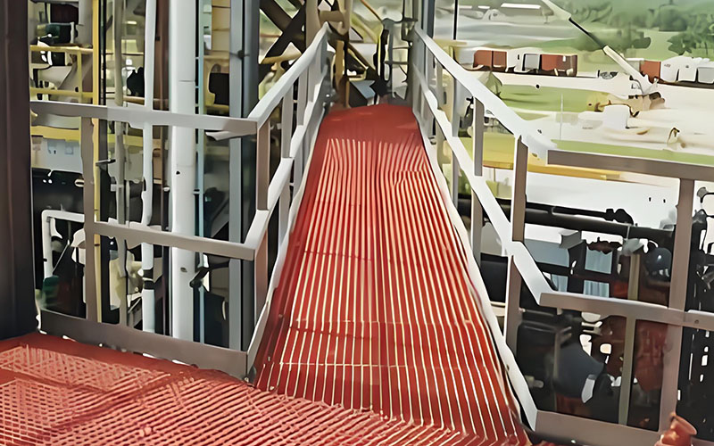 Custom FRP Grating for Industrial Flooring